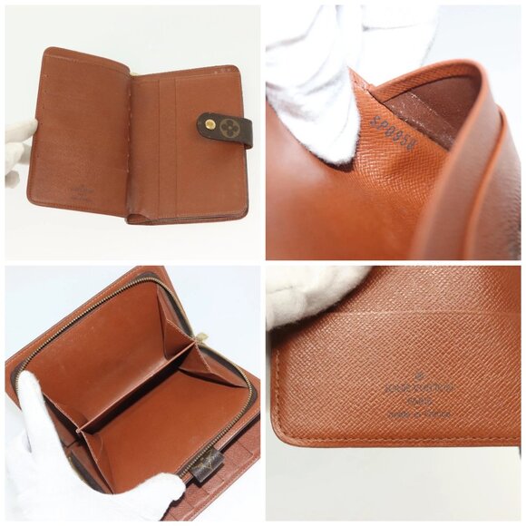 LOUIS VUITTON Monogram Porto Papie Zip Wallet M61207 LV Auth 130795 - Picture 15 of 16